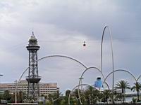Barcelone, Port, Telepherique (007)